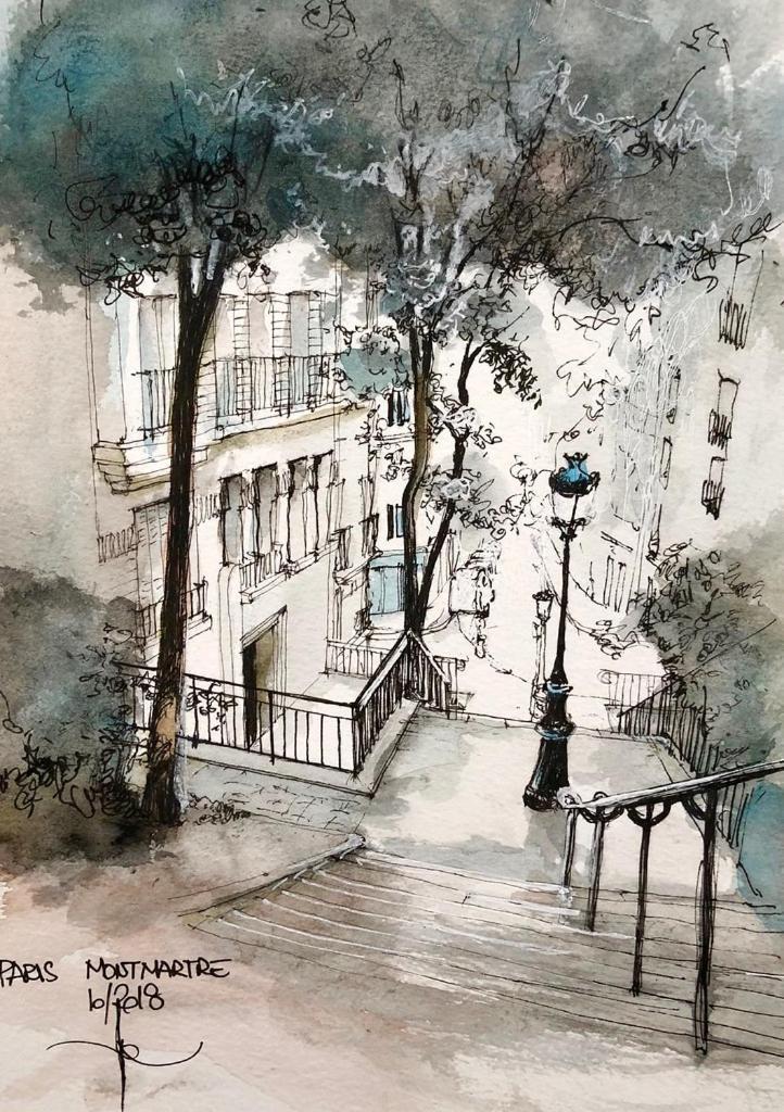 Studio Sacre-Coeur - Chappe باريس المظهر الخارجي الصورة